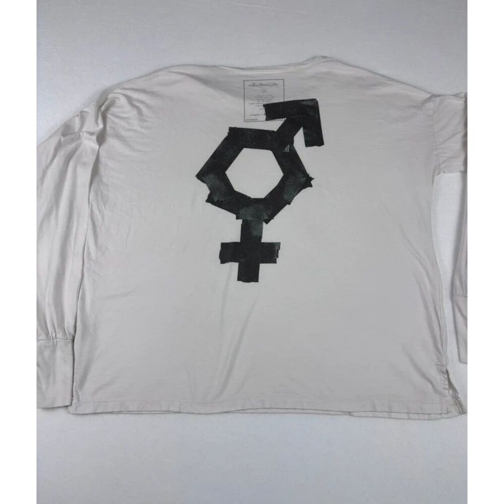 The Laundry Room Women’s Small Equality Feminist Long Sleeve Tee Y2K Streetwear